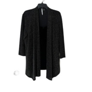 Black, dressy top by NY Collection. Size Large